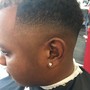 Mens Edge and Taper Fade