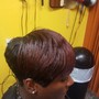 relaxer,cut , color (rinse, semi)