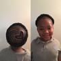 KIDS BUN/PONYTAIL NATURAL HAIR