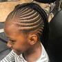 Boys Braids w/ Haircut