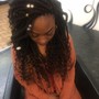 Loc Style Braids over Locs