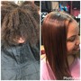 Shampoo/conditioning /blow out