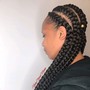 Men’s Braids (full head single braids)