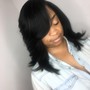 Half Up Half Down Sew in