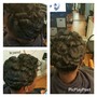 Roller Set/ Wash and Set/ shampoo and style