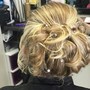 Updo bridal