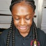 Goddess Braids/ Double Dutch braids