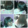 Shampoo , Deep Conditioning Trim and Silk Press