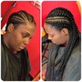 Large Box Braids (mid-back)