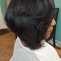 Shampoo and Style Natural Hair Blow Out