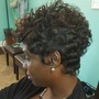 Shampoo and Style Natural Hair Blow Out