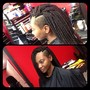 Large Box Braids (mid-back)