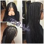 Box/Knotless braids