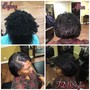 Silk Press/Flat Iron (Naturals)