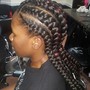 Braid removal Cornrows w/ hair