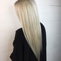 Global Bleach and Tone (Long/Thick Hair)