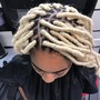 Starter Locs Coils  on Short Hair (Sm.)