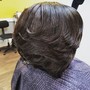 Partial Highlights(short pixie to above shoulder mid length)