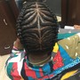 Boxed Braids to mid back