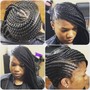 Shampoo braid down for wigs & weaves