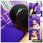 Loc Maintenance Palm Roll, Top Only (Shaved sides and back)