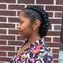 FLAT TWISTS UPDO