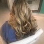 Bleach and tone knots and style wig for pick up