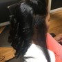 Partial Sew In (ears down)