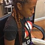 Large Stitch Ponytail