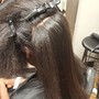 Box Braid Take Down with Silk Press