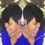 Relaxer retouch semi color trim