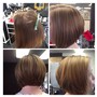 Women's Haircut with chemical service