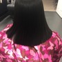 Partial  Leave Out Keratin Treatment