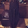 Goddess/boho Box Braids waistline