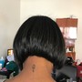 shampoo/blowout/silk press on relaxed or natural hair