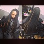 Senegalese twists waist length