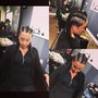 Braided Mohawk w/middle crochet