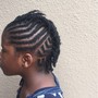 Kids box braids (9& under )