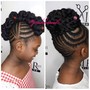 Small Fulani Braids