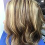 * Full Balayage with Color on Natural