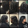 Virgin relaxer/silk press