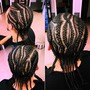 4 feed in Braids