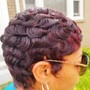 Shampoo and style(relaxed hair)