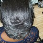 Silk Wrap for Relaxed Hair