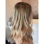 Balayage hair color