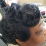 Natural Hair "Roller Set"