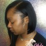 Protective Quickweave Bob & Lashes