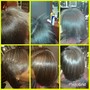 SINGLE PROCESS permenant hair coloring on commercial hair/ bundle