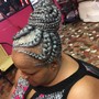 Crochet w/loose Hair