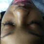 Eye brow waxing